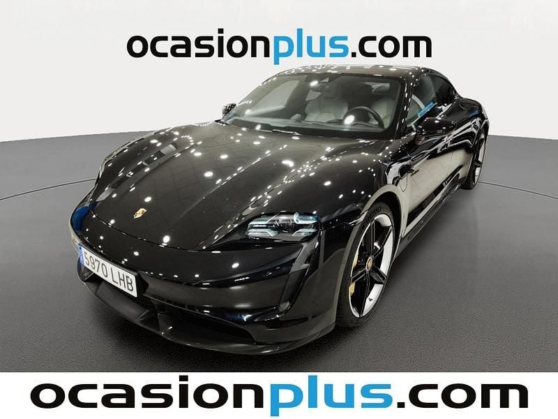 Usado Porsche Taycan Turbo S 559 kW (761 CV) 2020 Negro Berlina