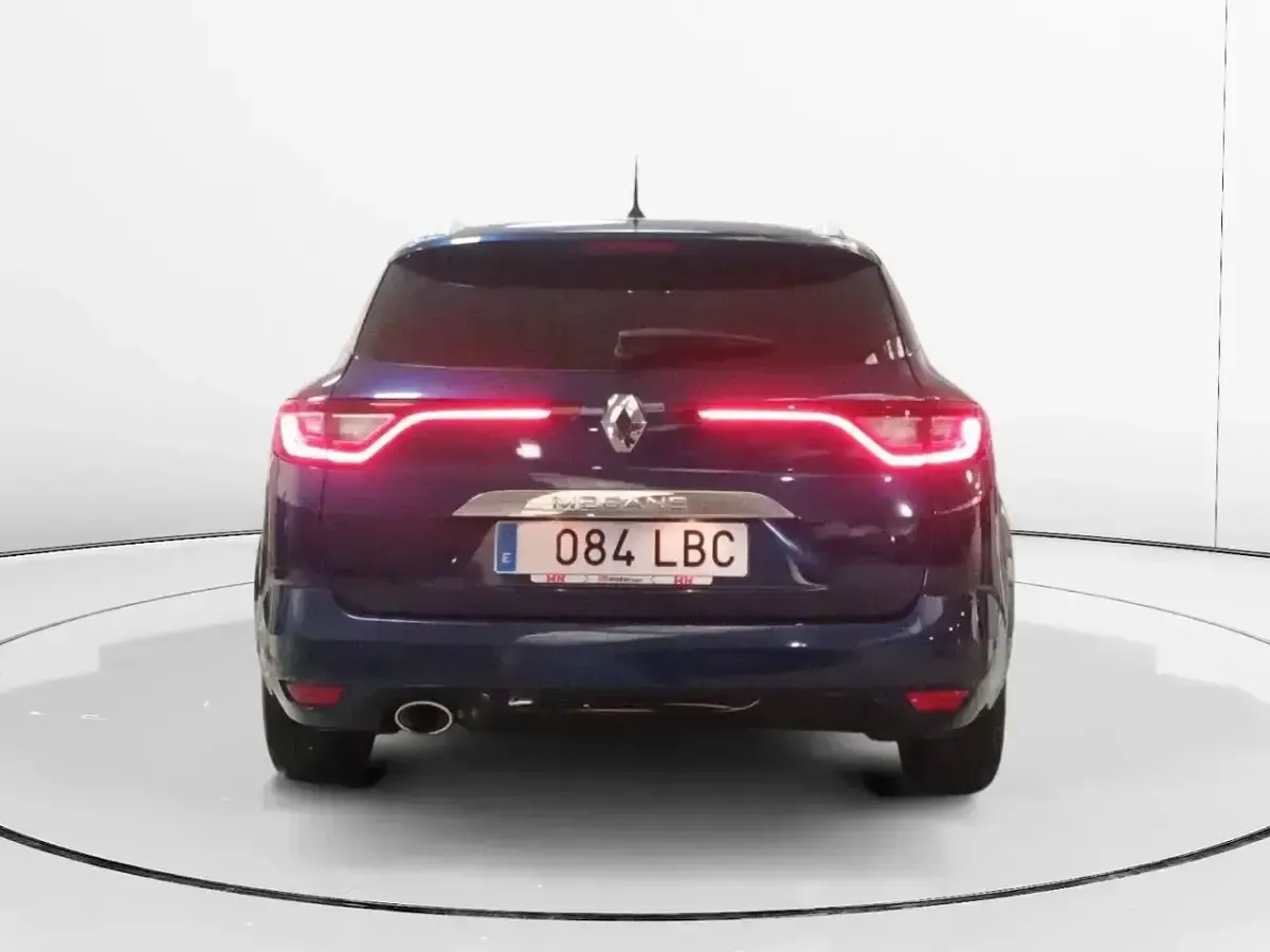 Usado Renault Mégane GrandTour Zen 116 CV (85 kW) 2019 Azul Familiar