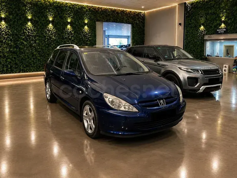 Usado Peugeot 307 136 CV (100 kW) 2004 Azul Familiar