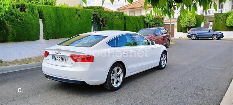Usado Audi A5 Sportback Advanced 150 CV (110 kW) 2014 Blanco Utilitario