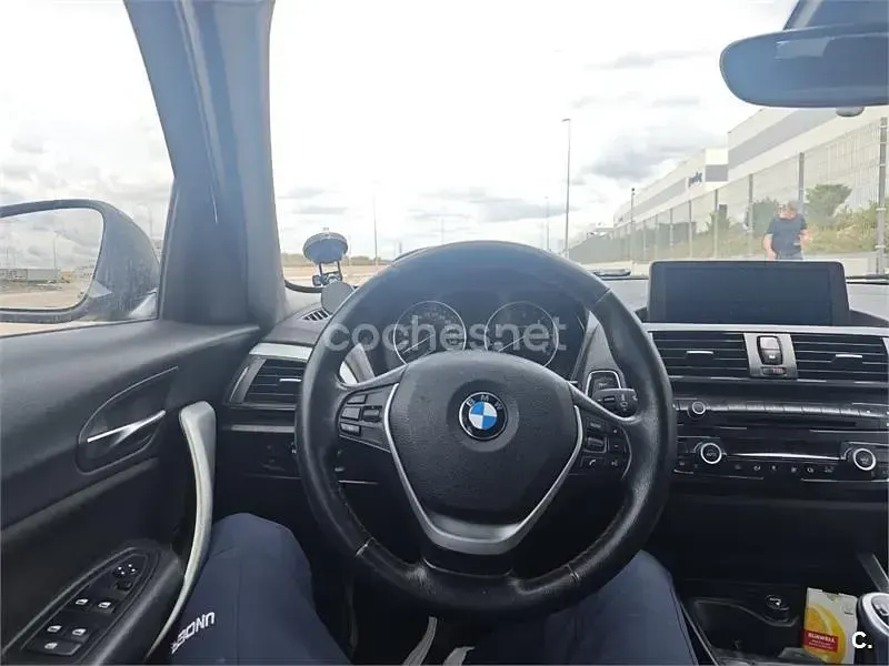 Usado BMW 116 Efficient Dynamics 116 CV (85 kW) 2014 Negro Utilitario