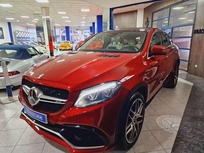 Usado Mercedes GLE63 AMG AMG 585 CV (430 kW) 2016 Rojo Coupe
