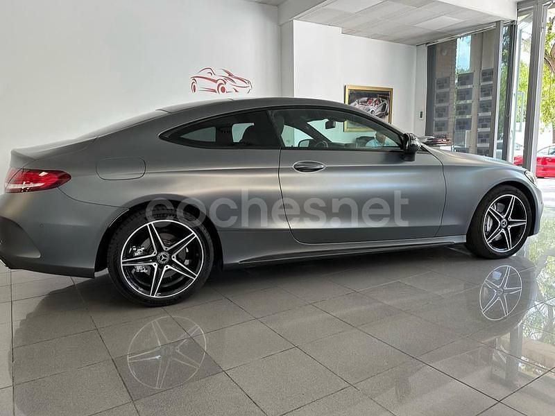 Usado Mercedes C250 204 CV (150 kW) 2018 Gris / plata Coupe