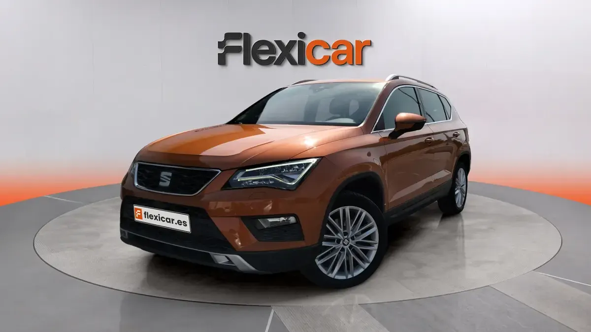 Usado Seat Ateca 150 CV (110 kW) 2017 Naranja SUV