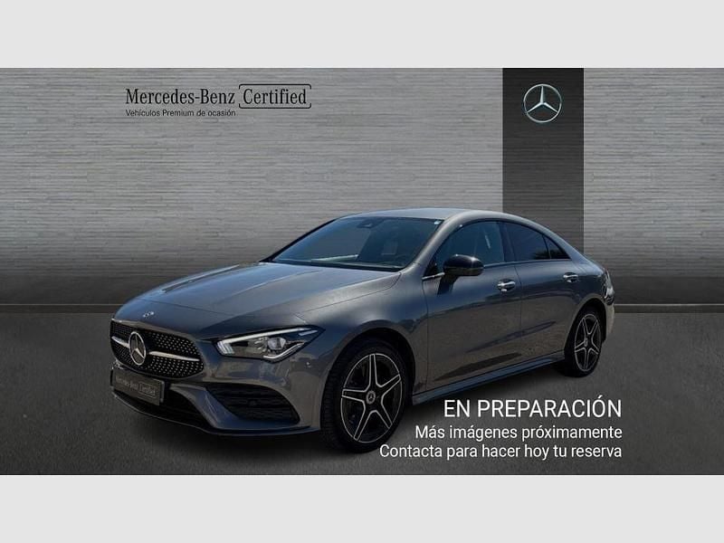 Gris Usado 2021 Mercedes CLA250e Berlina | 33.490 € (Precio justo) - Imagen 1/4