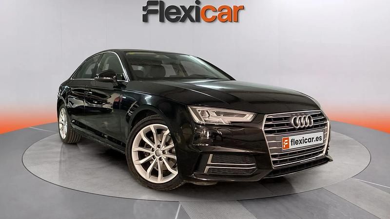 Usado Audi A4 S-Line 190 CV (139 kW) 2018 Negro Berlina