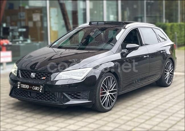 Negro Usado 2016 Seat Leon CUPRA Familiar | 23.890 € (Caro) - Imagen 1/4