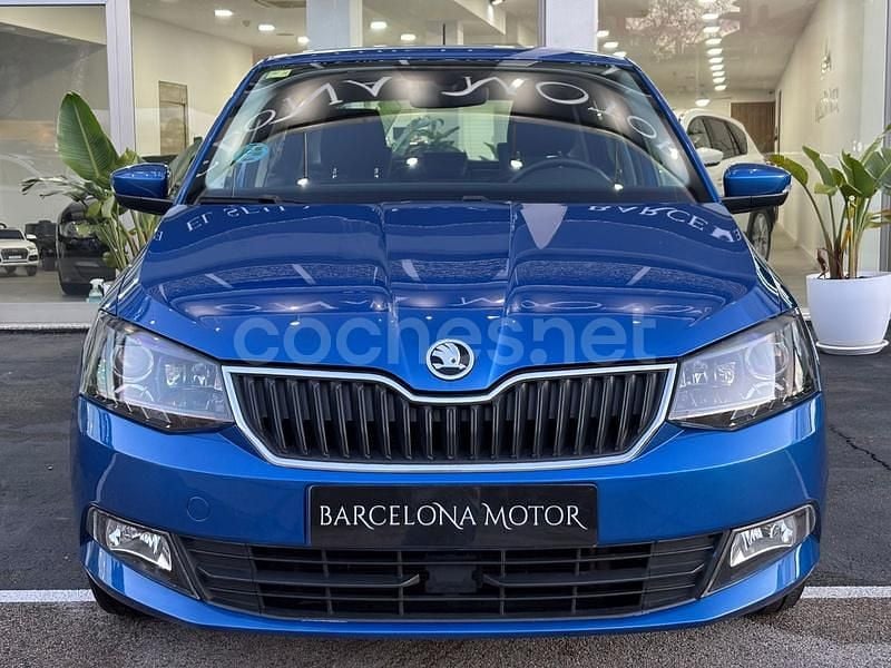 Occasion Skoda Fabia Ambition 75 PK (55 kW) 2018 Blauw Sedan