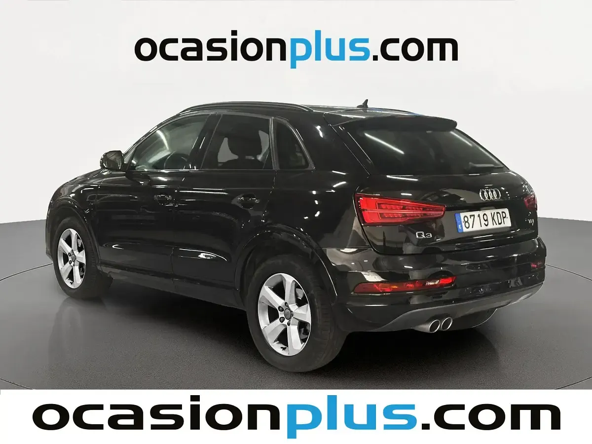 Usado Audi Q3 Sport 150 CV (110 kW) 2017 Negro SUV