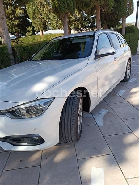 Usado BMW 320 Efficient Dynamics 184 CV (135 kW) 2016 Blanco Familiar