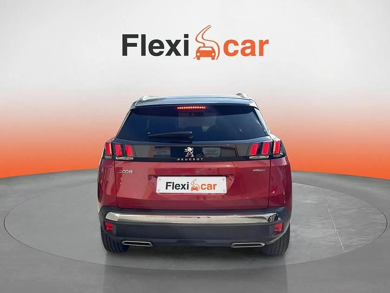 Usado Peugeot 3008 GT-line 131 CV (96 kW) 2019 Granate SUV