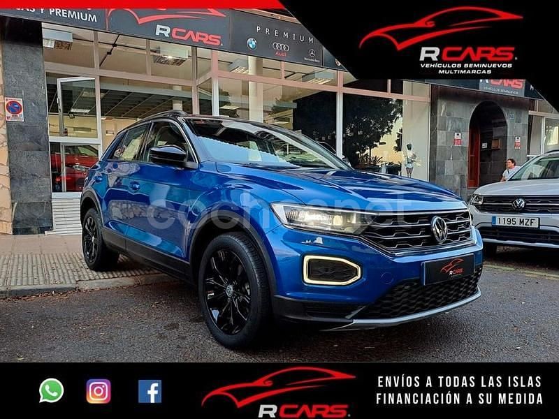 Azul Usado 2019 VW T-Roc Edition SUV | 18.990 € (Precio justo) - Imagen 1/4