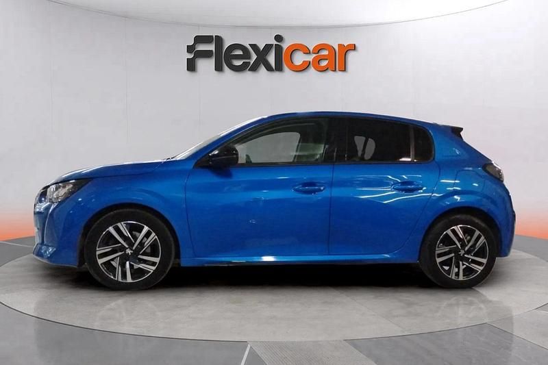 Usado Peugeot 208 Allure 101 CV (74 kW) 2023 Azul Utilitario