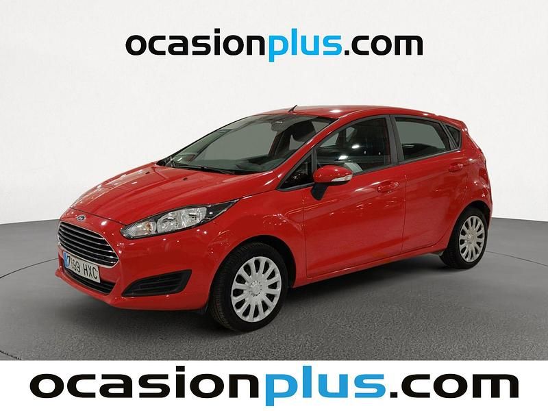 Rojo Usado 2014 Ford Fiesta Trend Utilitario | 8350 € (Precio justo) - Imagen 1/4