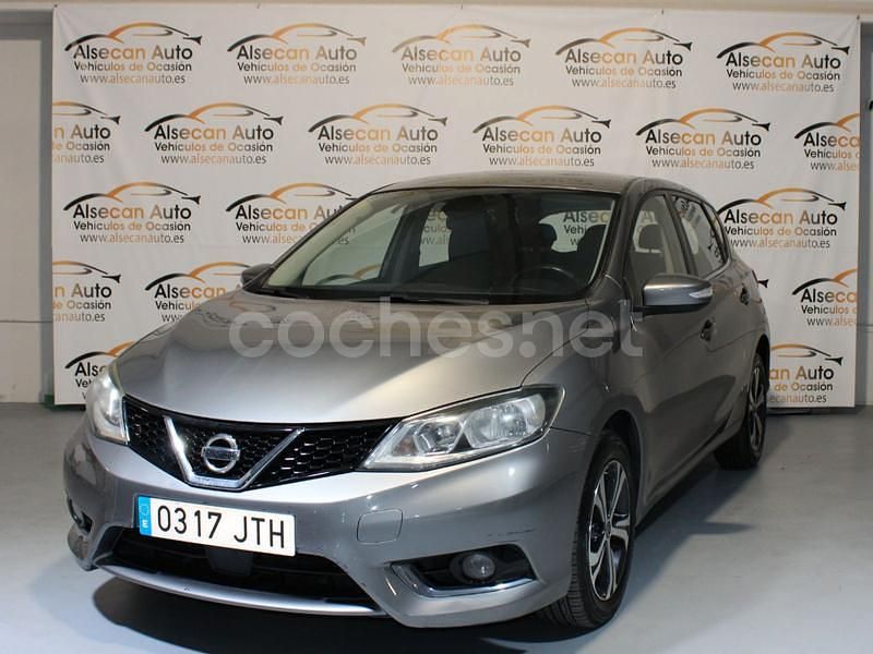 Gris / plata Usado 2016 Nissan Pulsar Acenta Berlina | 7990 € (Precio justo) - Imagen 1/4