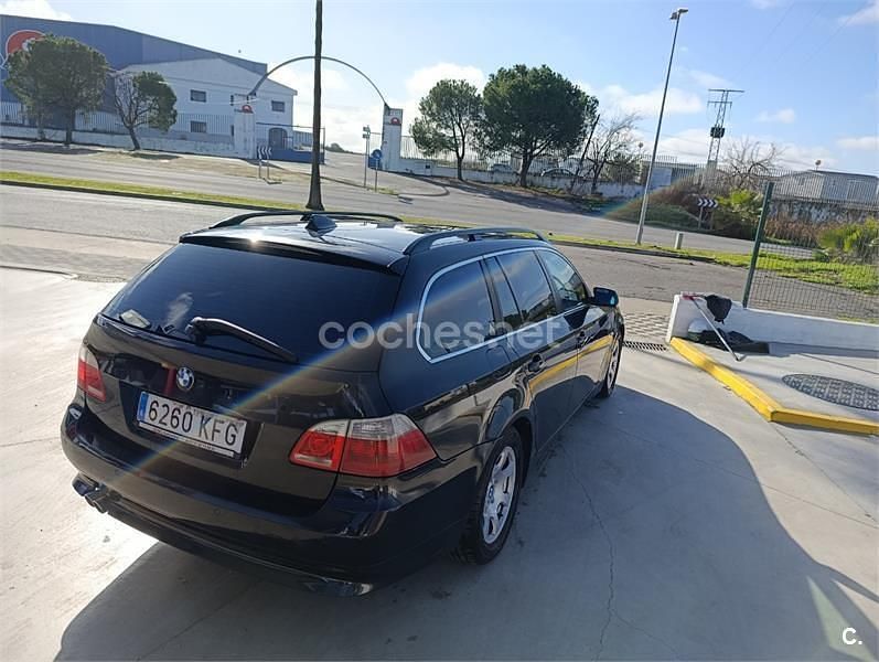 Usado BMW 525 163 CV (119 kW) 2005 Negro Familiar