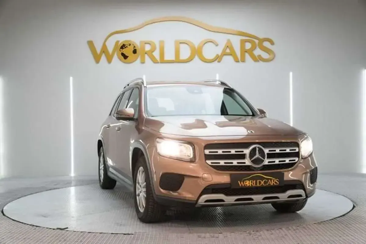 Usado Mercedes GLB200 150 CV (110 kW) 2021 Marrón SUV