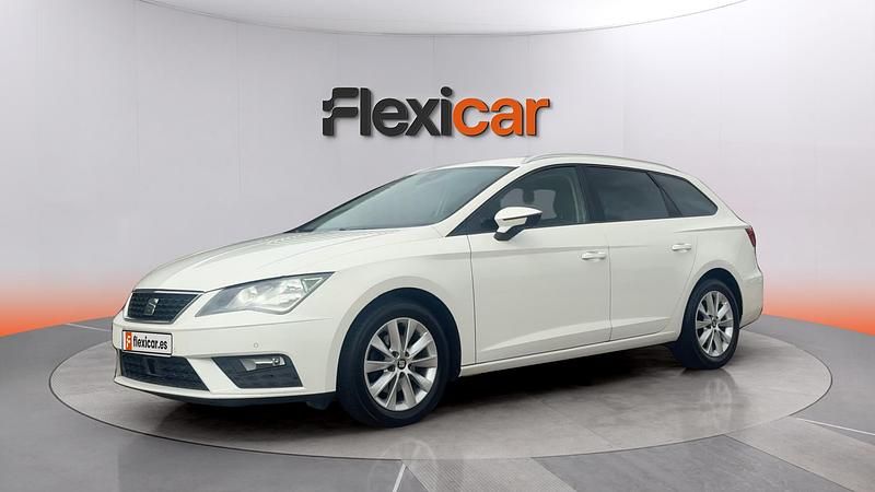 Usado Seat Leon ST Style 131 HP (96 kW) 2019 Branco Carrinha