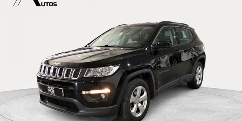 Negro Usado 2018 Jeep Compass Night Eagle SUV | 15.250 € (Precio justo) - Imagen 1/4