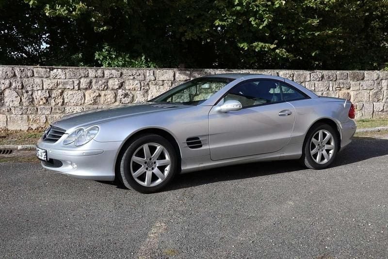 Usado Mercedes SL350 245 CV (180 kW) 2003 Gris Coupe