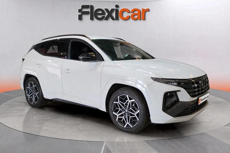 Blanco Usado 2023 Hyundai Tucson N Line SUV | 21.990 € (Un poco caro) - Imagen 1/4