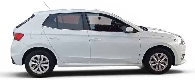 Usado Skoda Fabia Selection 80 CV (58 kW) 2024 Blanco Utilitario