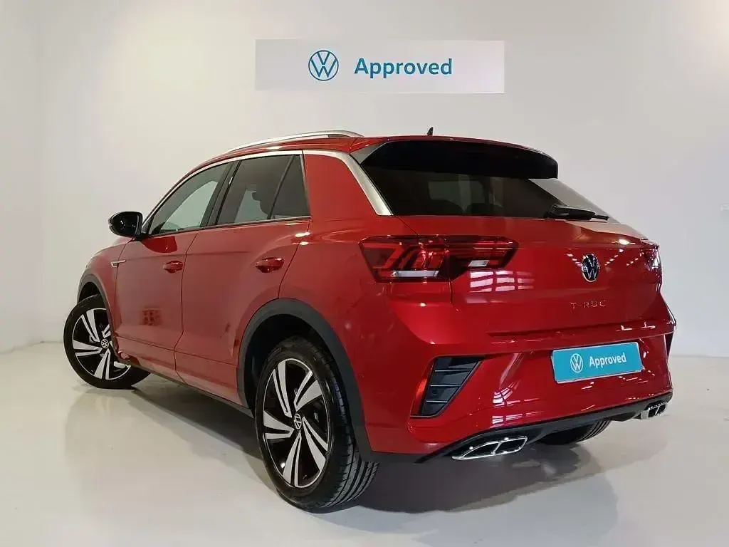 Usado VW T-Roc R-line 150 CV (110 kW) 2024 Rojo SUV