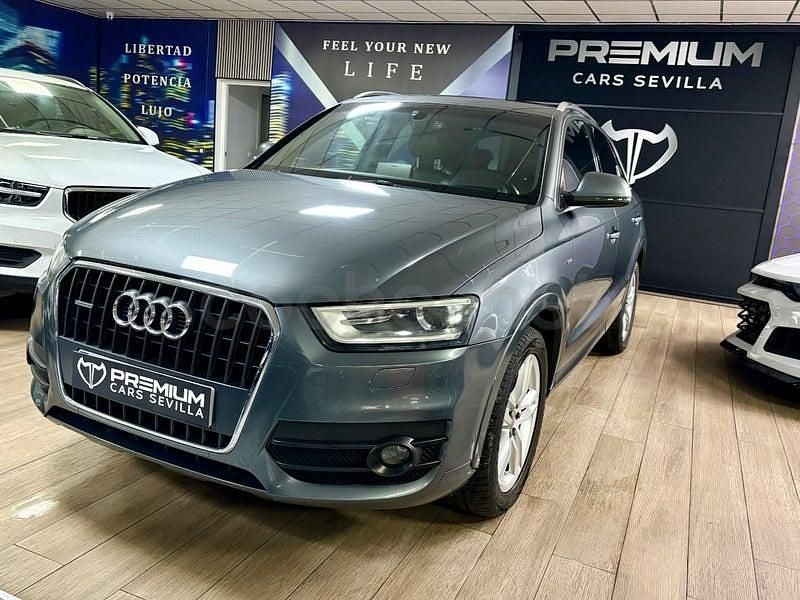 Usado Audi Q3 Ambition 177 CV (130 kW) 2012 Gris / plata SUV
