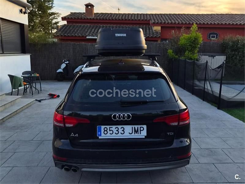 Usado Audi A4 Sport 190 CV (139 kW) 2016 Negro Familiar