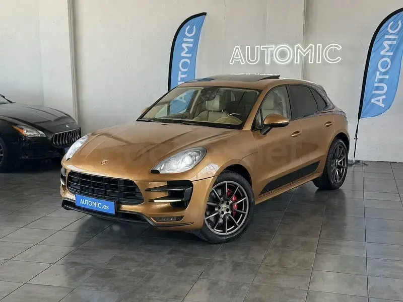 Usado Porsche Macan Turbo 400 CV (294 kW) 2014 Marrón SUV
