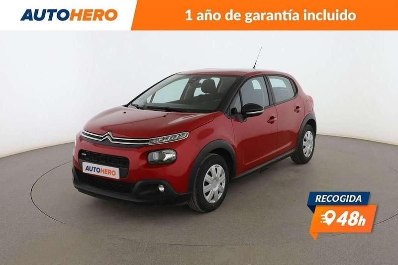 Rojo Usado 2017 Citroën C3 Feel Utilitario | 8699 € (Precio justo) - Imagen 1/3