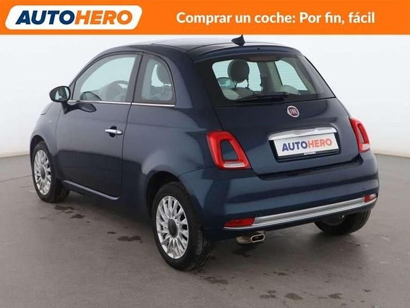 Usado Fiat 500 Lounge 70 CV (51 kW) 2019 Azul Utilitario