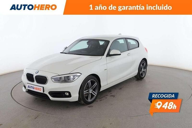 Blanco Usado 2015 BMW 116 Sport Line Utilitario | 17.199 € - Imagen 1/3
