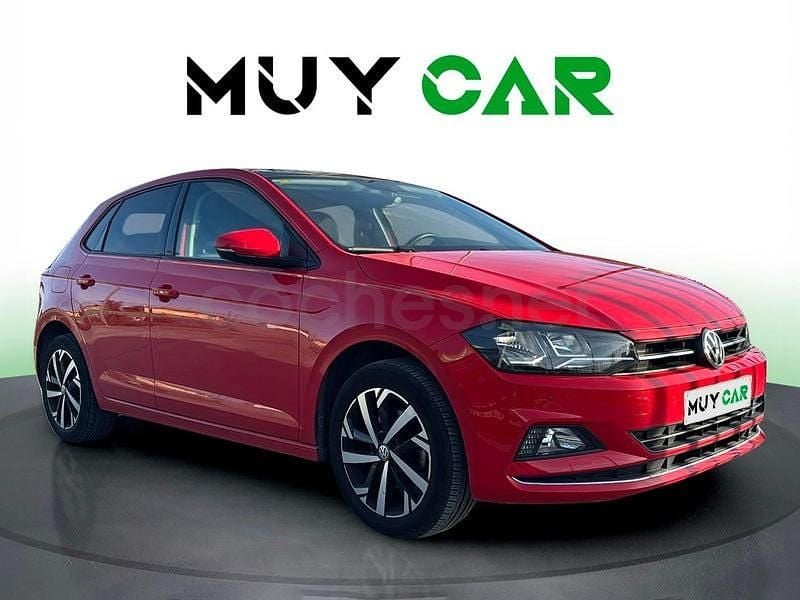 Usado VW Polo Sportline 116 CV (85 kW) 2018 Rojo Utilitario