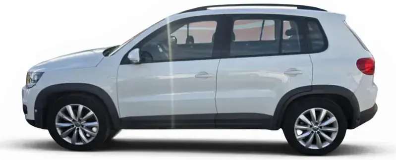 Usado VW Tiguan 140 CV (102 kW) 2014 Blanco SUV