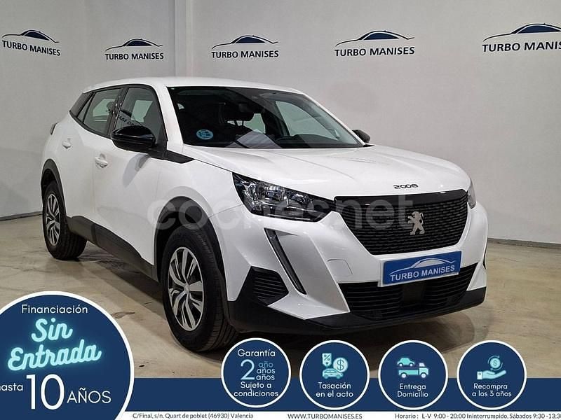 Blanco Usado 2022 Peugeot 2008 Active SUV | 16.490 € (Precio justo) - Imagen 1/4