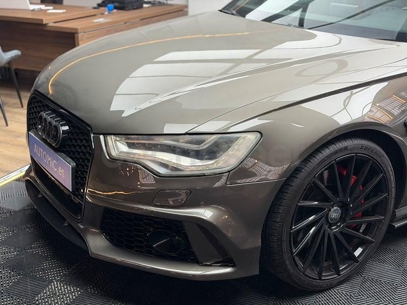 Usado Audi A6 S-Line 190 CV (139 kW) 2013 Gris / plata Familiar