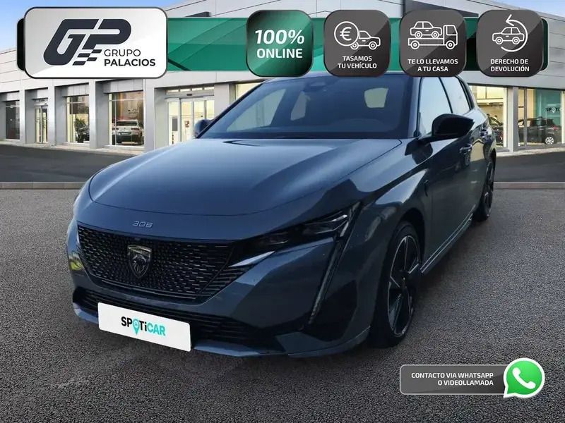Gris Usado 2024 Peugeot e-308 GT Utilitario | 36.300 € (Caro) - Imagen 1/1