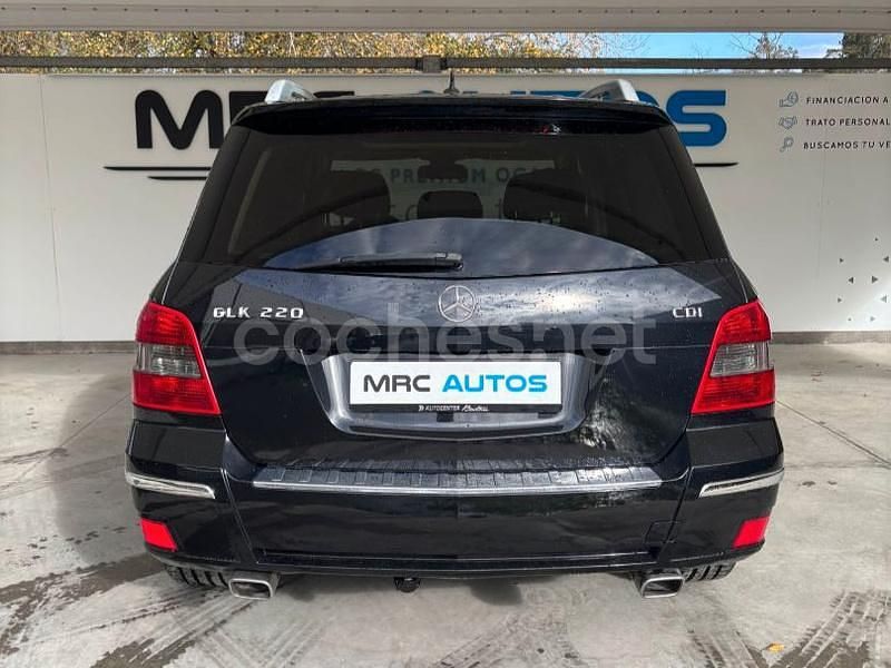 Usado Mercedes GLK220 170 CV (125 kW) 2010 Negro SUV