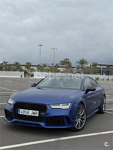 Usado Audi A7 Sportback S-Line 320 CV (235 kW) 2016 Azul Utilitario
