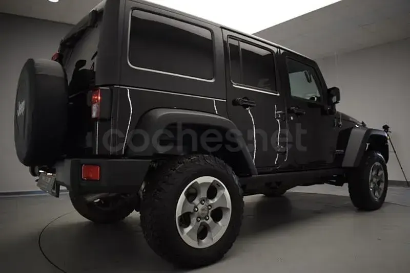 Usado Jeep Wrangler Unlimited Rubicon 284 CV (208 kW) 2018 Negro SUV