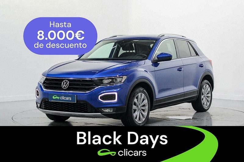 Azul Usado 2021 VW T-Roc Advance SUV | 17.490 € (Super precio) - Imagen 1/4