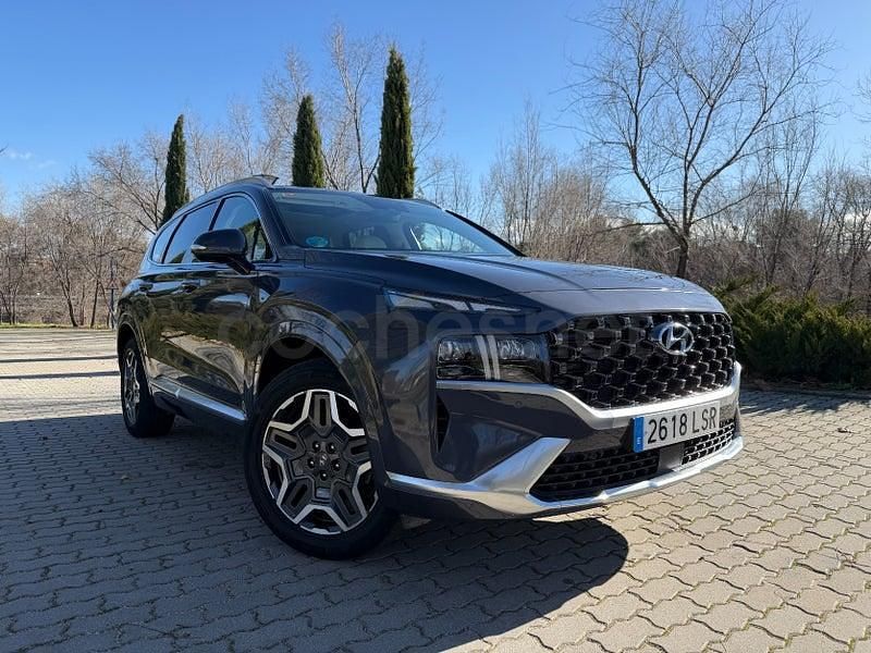 Usado Hyundai Santa Fe Style 265 CV (194 kW) 2021 Gris / plata SUV
