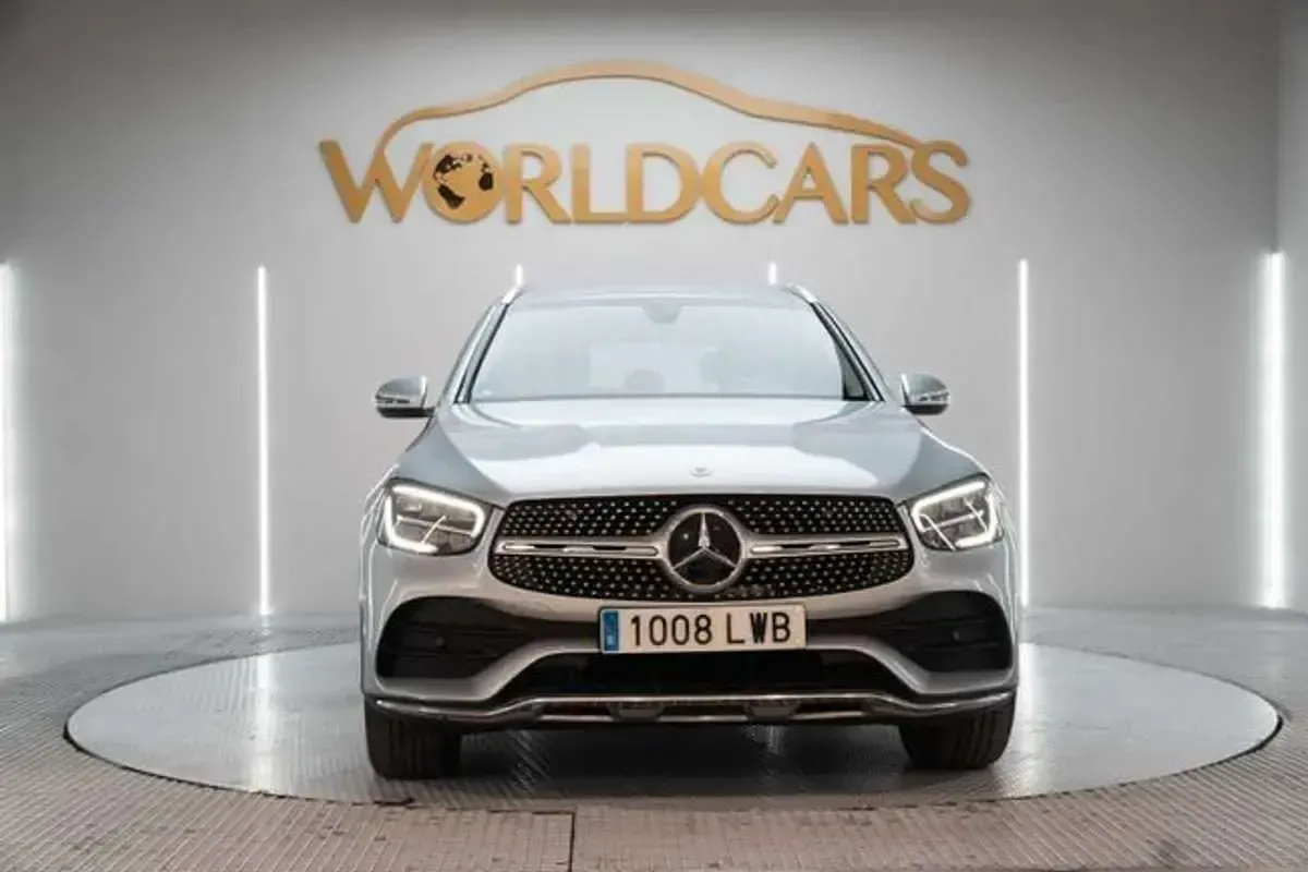 Usado Mercedes GLC220 170 CV (125 kW) 2022 Gris SUV