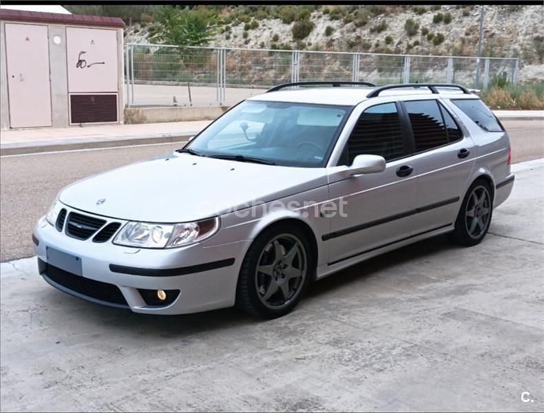 Usado Saab 9-5 Aero 260 CV (191 kW) 2004 Gris / plata Familiar
