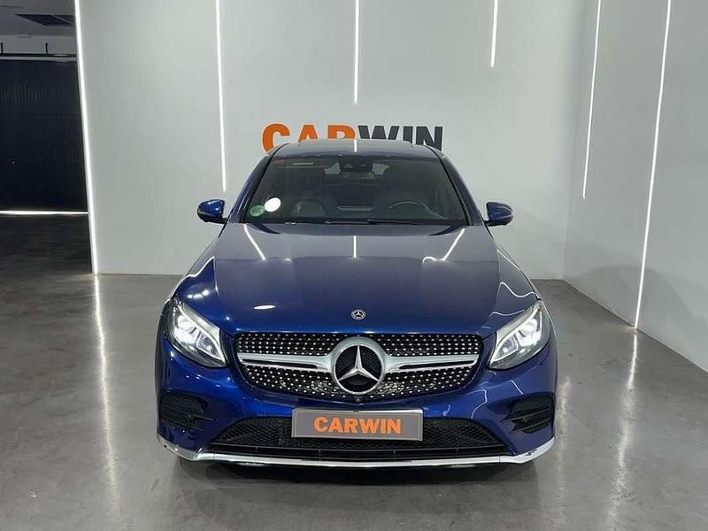 Usado Mercedes GLC250 211 CV (155 kW) 2017 Azul SUV