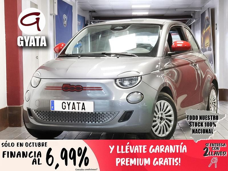 Gris Usado 2023 Fiat 500e Red Utilitario | 15.890 € (Precio justo) - Imagen 1/4