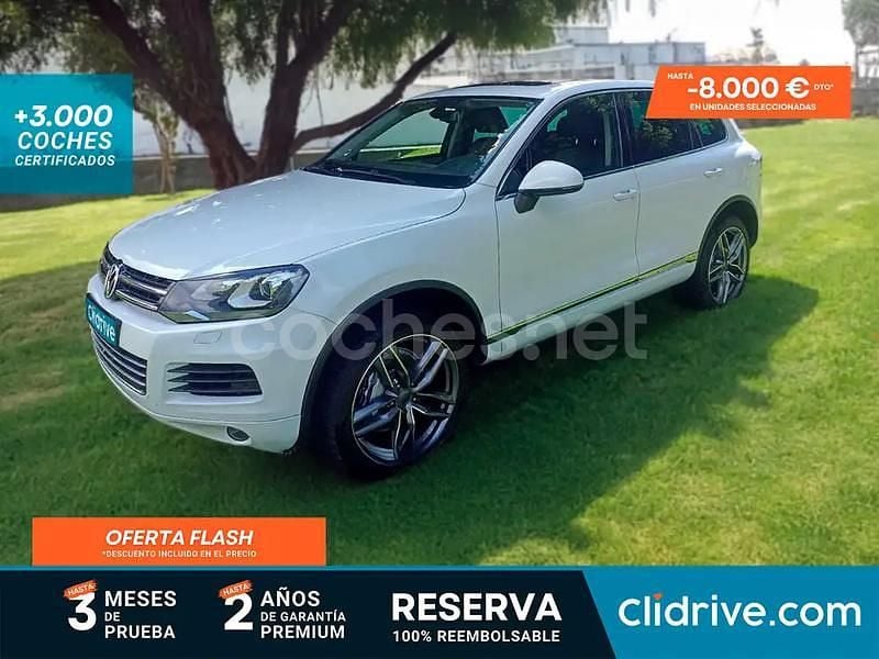 Blanco Usado 2012 VW Touareg SUV | 16.890 € (Un poco caro) - Imagen 1/3
