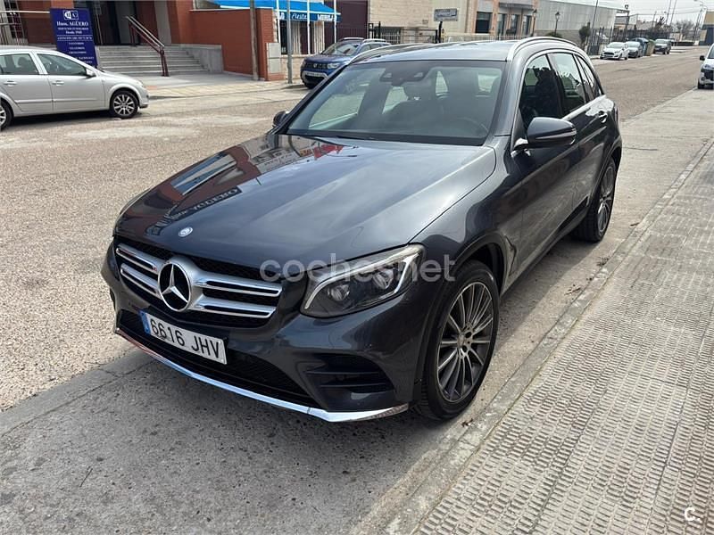 Usado Mercedes GLC220 170 CV (125 kW) 2015 Gris / plata SUV