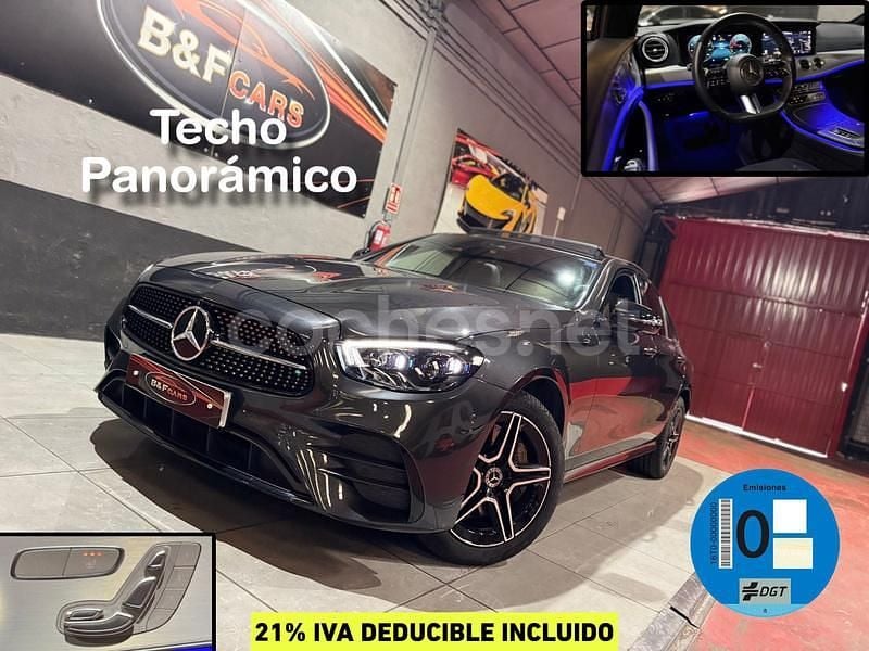 Gris / plata Usado 2021 Mercedes E300 Berlina | 40.990 € (Precio justo) - Imagen 1/4